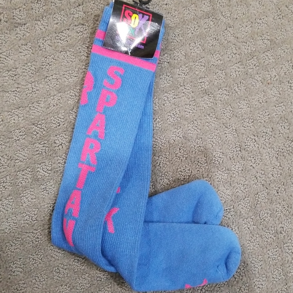 Sox Box Spartan Chick knee high socks